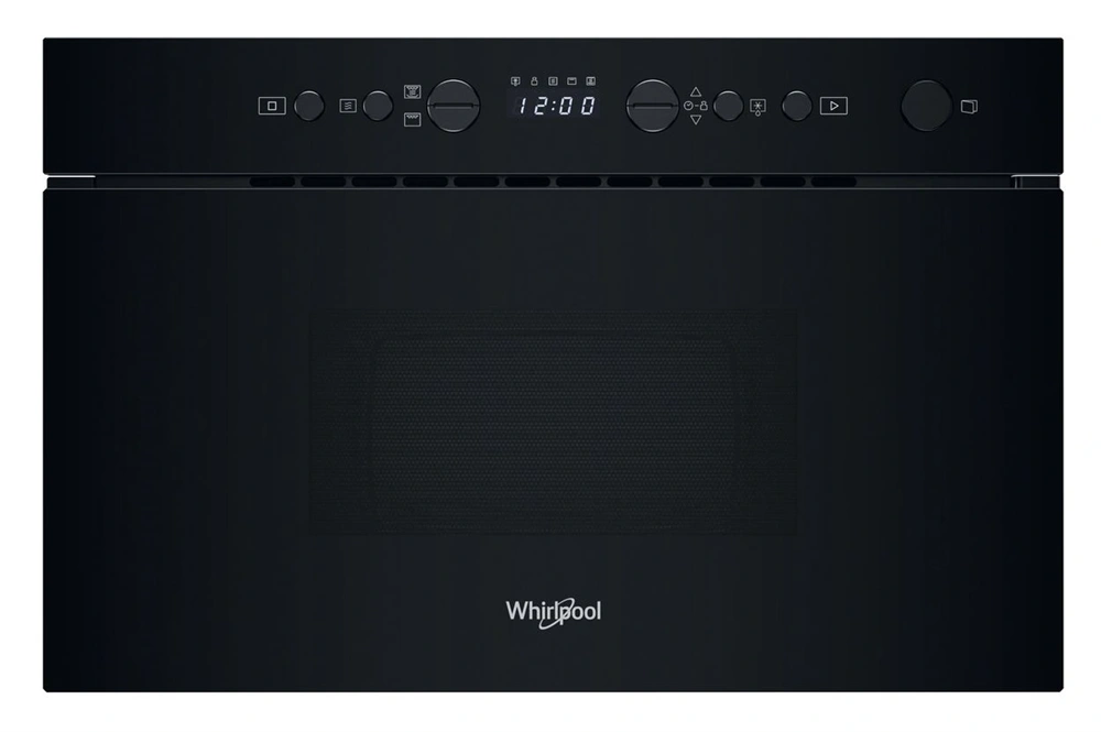 Whirlpool WMN14BB 750W 22L fekete beépíthető mikrohullámú sütő