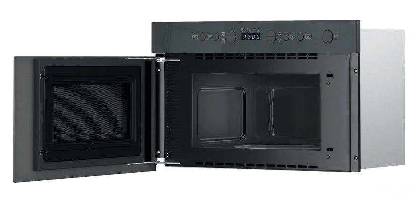 Whirlpool WMN14BSG 750W 22L szürke beépíthető mikrohullámú sütő