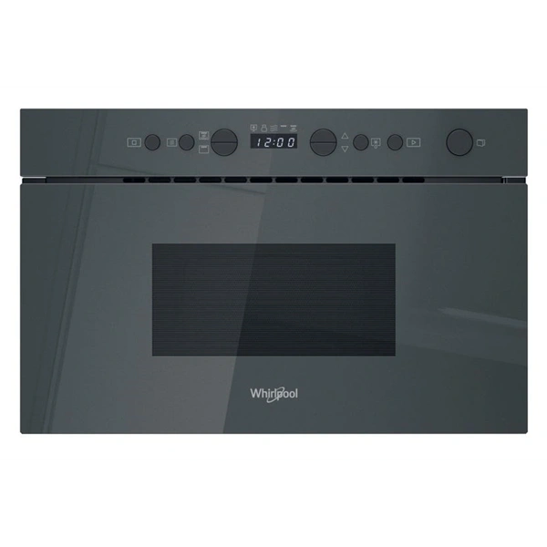 Whirlpool WMN14BSG 750W 22L szürke beépíthető mikrohullámú sütő