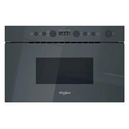 Whirlpool WMN14BSG 750W 22L szürke beépíthető mikrohullámú sütő