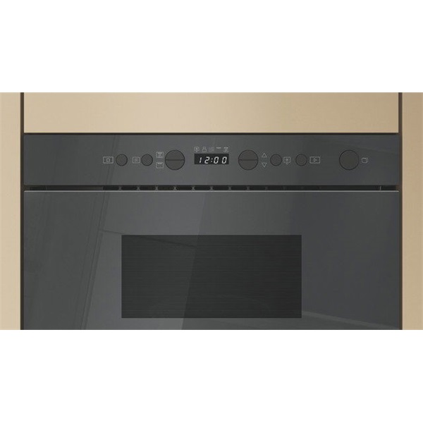 Whirlpool WMN14BSG beépíthető szürke mikrohullámú sütő