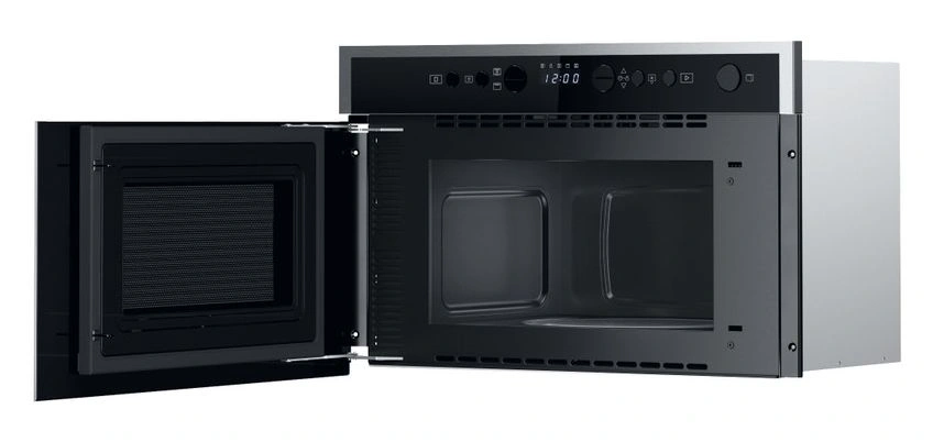 Whirlpool WMN464BX 750W 22L inox beépíthető mikrohullámú sütő