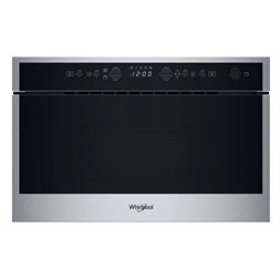 Whirlpool WMN464BX 750W 22L inox beépíthető mikrohullámú sütő