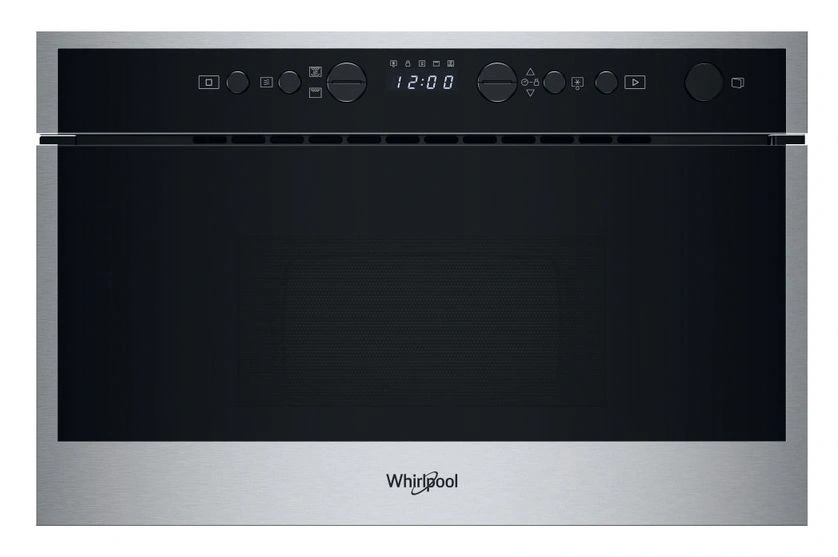 Whirlpool WMN464BX 750W 22L inox beépíthető mikrohullámú sütő