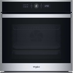 Whirlpool WOI4S8HM1SXA inox-fekete, beépíthető, sütőtér: 73 liter,grill, légkeverés sütő