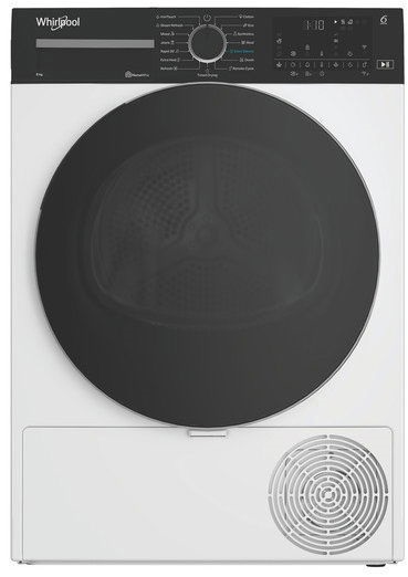 Whirlpool WP C8 WBS EE fehér, 8 kg, hőszivattyús, szárítógép