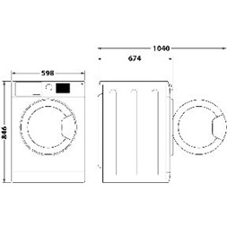 Whirlpool WP C9 WBS EE hőszivattyús szárítógép
