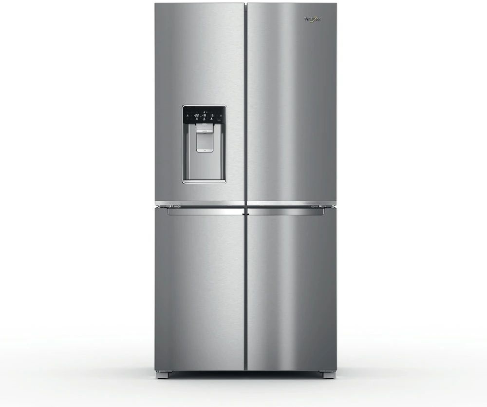 Whirlpool WQ9I MO2L EF inox, Side-by-Side, Hűtő:355L, Fagyasztó:237L, hűtőszekrény