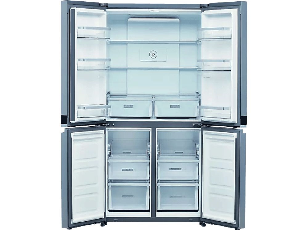 Whirlpool WQ9 U1L inox, Side-by-Side, Hűtő:388L, Fagyasztó:206L, No frost hűtőszekrény
