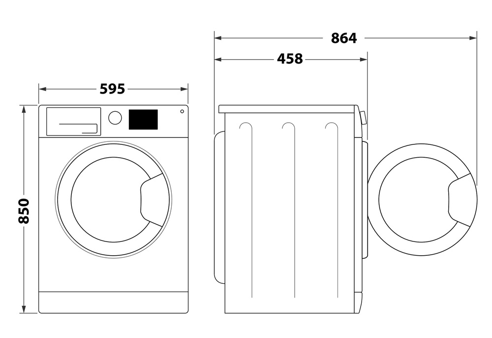 Whirlpool WRBSB 6249 S EU fehér, elöltöltős, max.1200ford., 6 kg, mosógép