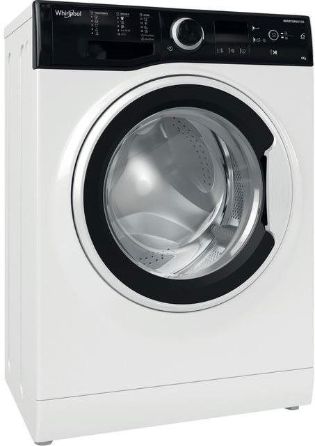 Whirlpool WRBSS 6249 S EU fehér, elöltöltős, keskeny, max.1200ford., 6 kg, mosógép (Újszerű)