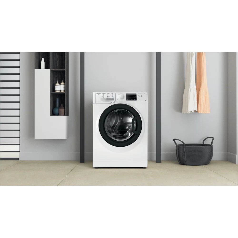 Whirlpool WRSB 7259 WB EU fehér, elöltöltős, keskeny, max.1200ford., 7 kg, mosógép