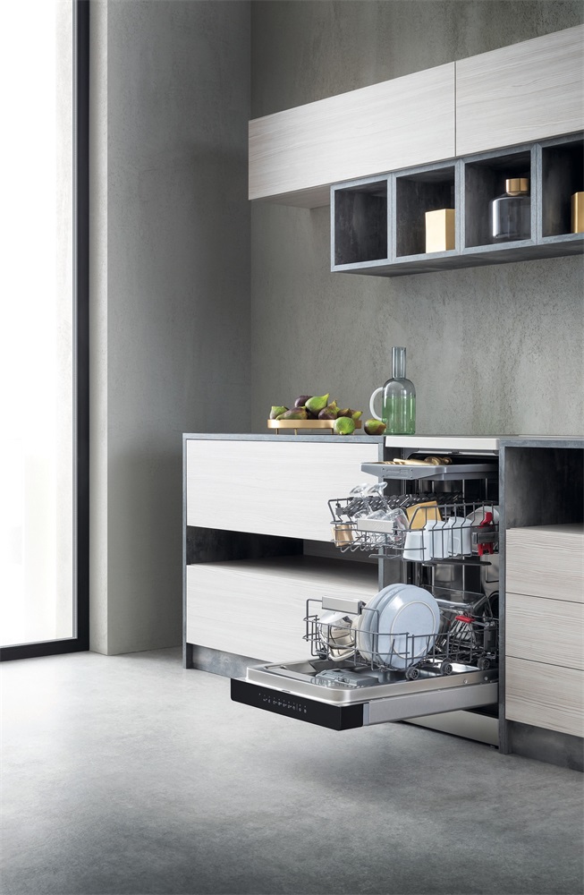 Whirlpool WSFO 3O23 PF X inox, programok száma: 7, keskeny szabadonálló, 10 terítékes mosogatógép 