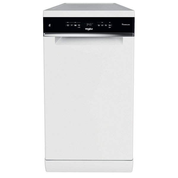 Whirlpool WSFO 3O34 PF fehér, programok száma: 8, keskeny szabadonálló, 10 terítékes mosogatógép (Újszerű)