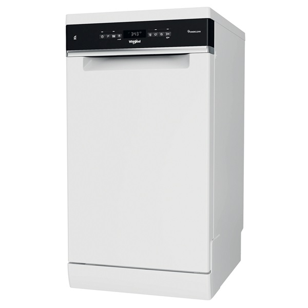 Whirlpool WSFO 3O34 PF fehér, programok száma: 8, keskeny szabadonálló, 10 terítékes mosogatógép (Újszerű)
