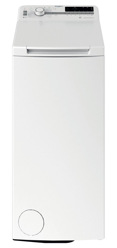 Whirpool TDLR 6261BS EU/N fehér, felültöltős, max.1200ford., 6 kg, mosógép