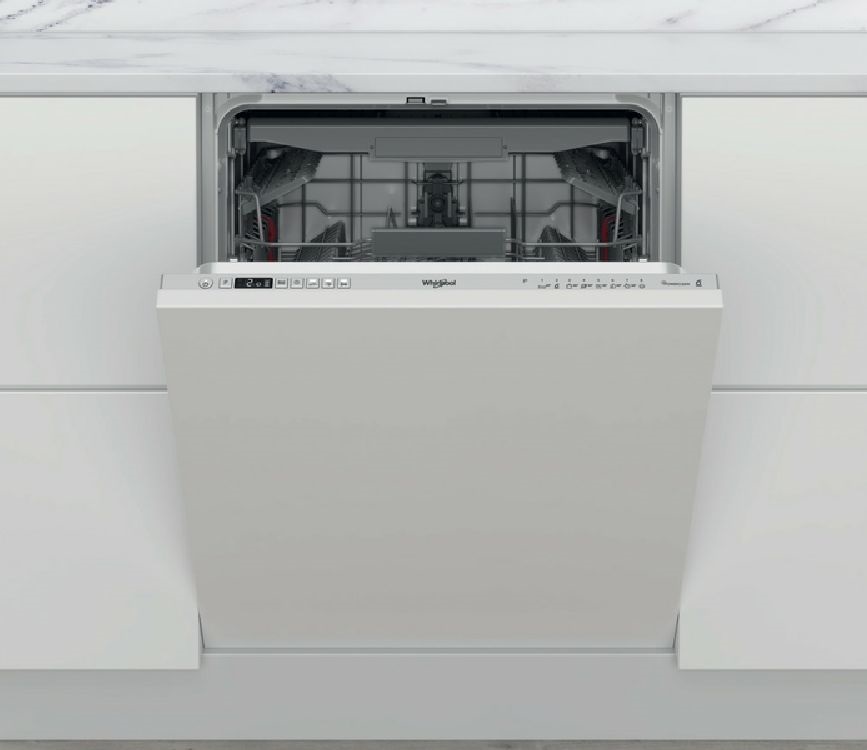 Whirlpool WIC 3C34 PFE S programok száma: 10, beépíthető, 14 terítékes mosogatógép 