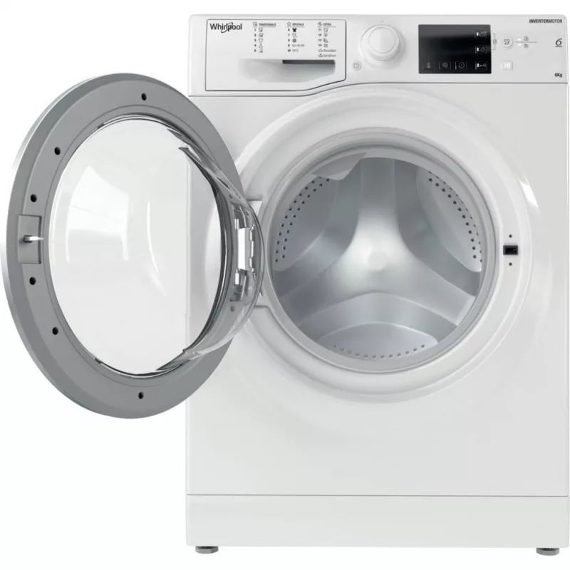 Whirlpool WRBSB 6249 W EU fehér, elöltöltős, max.1200ford., 6 kg, mosógép