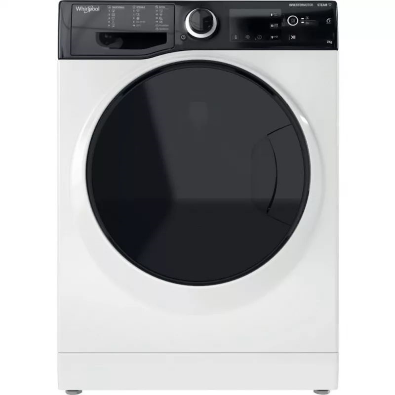 Whirlpool WRSB 7259 D EU fehér, elöltöltős, max.1151ford., 7 kg, mosógép
