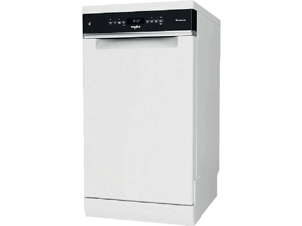 Whirlpool WSFO 3B23 P fehér, programok száma: 7, szabadonálló, 10 terítékes mosogatógép 