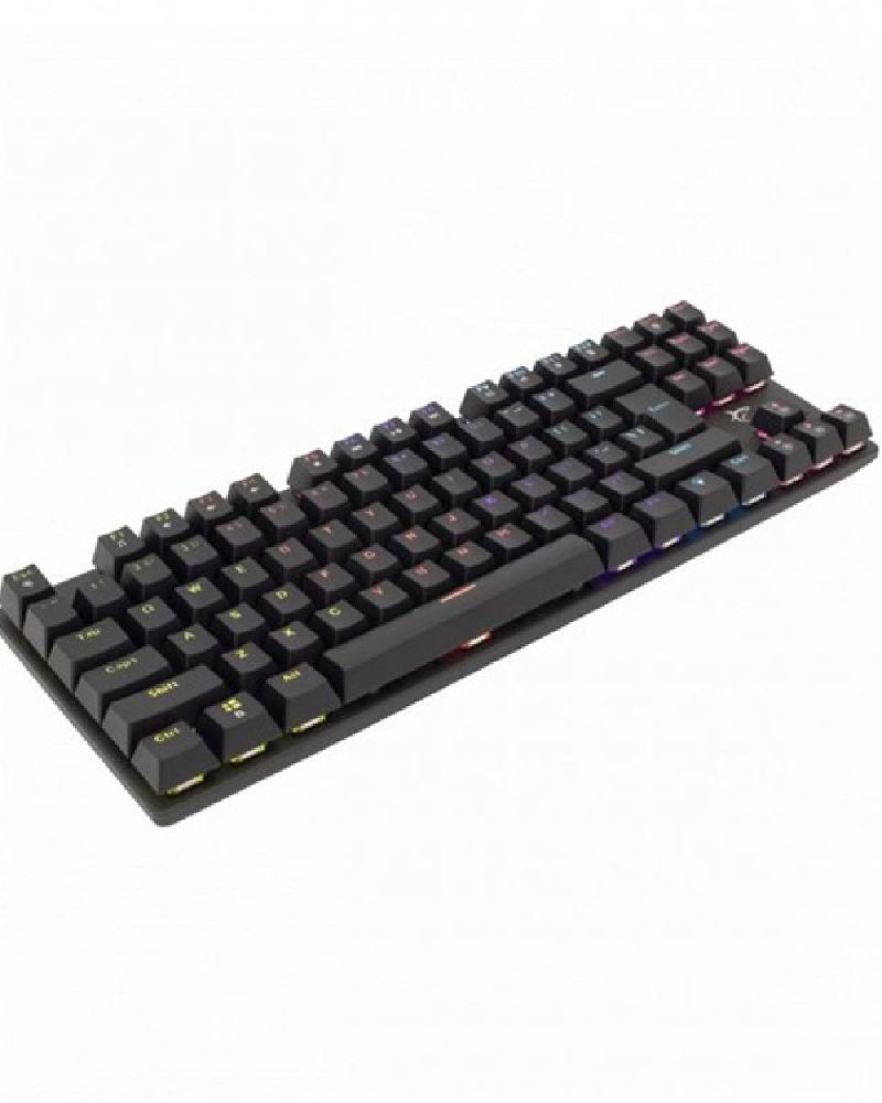 White Shark COMMANDOS GK-2106B/BL-HU fekete mechanikus magyar (blue switch) gamer billentyűzet