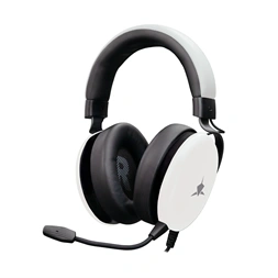 White Shark ELEPHANT vezetékes fehér gamer headset
