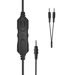 White Shark ELEPHANT vezetékes piros gamer headset