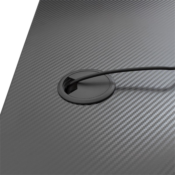 White Shark FIRE SHADOW fekete-piros gamer asztal