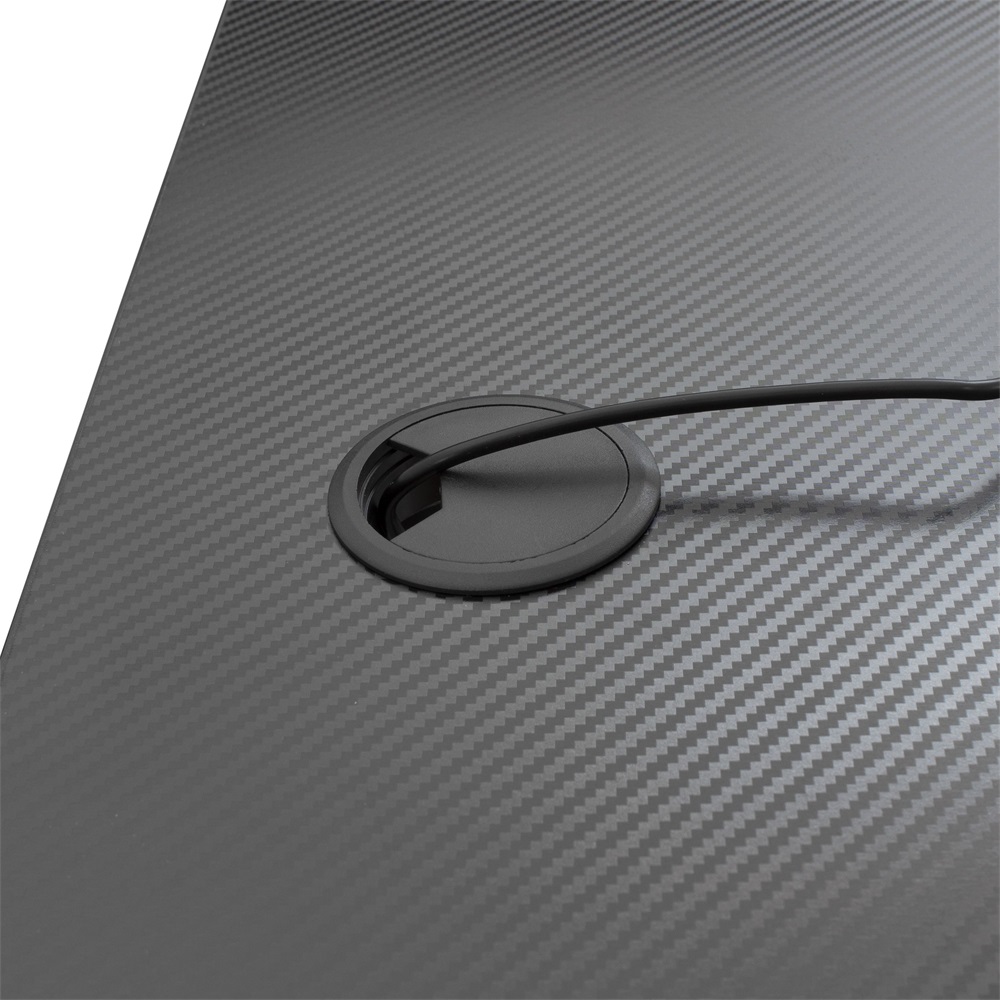 White Shark FIRE SHADOW fekete-piros gamer asztal