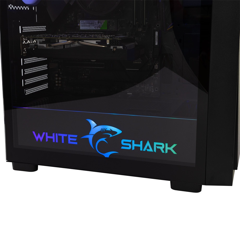 White Shark GCC-2401B Warhead fekete (táp nélküli switch) ablakos E-ATX ház