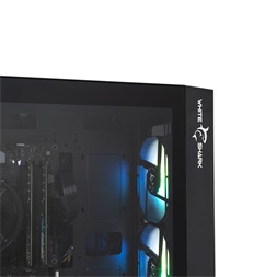 White Shark GCC-2401B Warhead fekete (táp nélküli switch) ablakos E-ATX ház