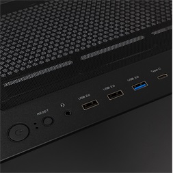 White Shark GCC-2401B Warhead fekete (táp nélküli switch) ablakos E-ATX ház