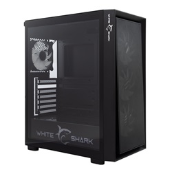 White Shark GCC-2401B Warhead fekete (táp nélküli switch) ablakos E-ATX ház