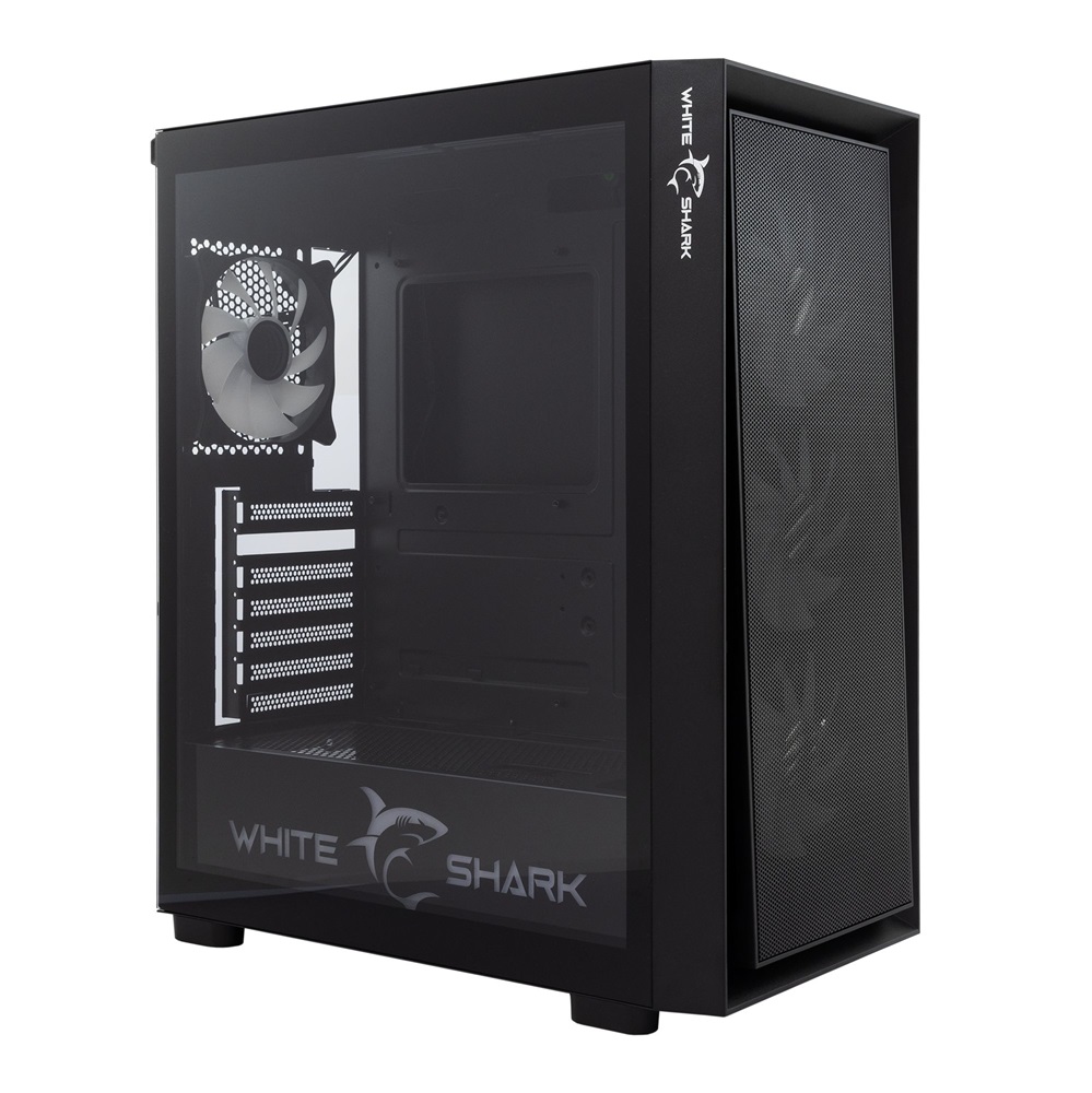 White Shark GCC-2401B Warhead fekete (táp nélküli switch) ablakos E-ATX ház