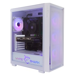 White Shark GCC-2401W Warhead fehér (táp nélküli switch) ablakos E-ATX ház