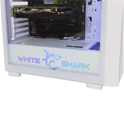 White Shark GCC-2401W Warhead fehér (táp nélküli switch) ablakos E-ATX ház
