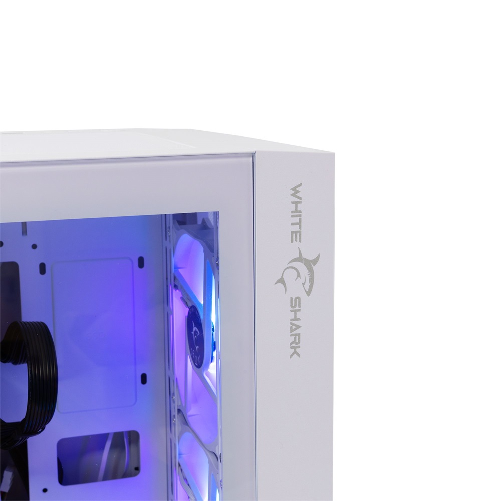 White Shark GCC-2401W Warhead fehér (táp nélküli switch) ablakos E-ATX ház