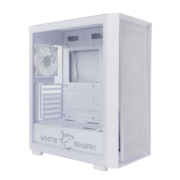 White Shark GCC-2401W Warhead fehér (táp nélküli switch) ablakos E-ATX ház
