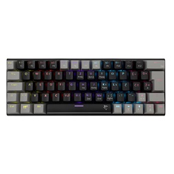 White Shark GK-002113V2-B-G/R-HU Wakizashi 2 HUN fekete-szürke (red switch) gamer billentyűzet