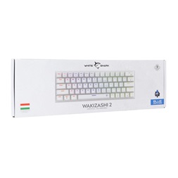 White Shark GK-002223V2-W/BL-HU Wakizashi 2 HUN fehér (blue switch) gamer billentyűzet