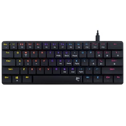 White Shark GK-006111-B/R-US Nagamaki US fekete (red switch) gamer billentyűzet