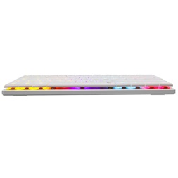 White Shark GK-006211-W/R-US Nagamaki US fehér (red switch) gamer billentyűzet