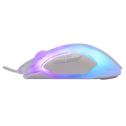 White Shark GM-5017W Mordred fehér gamer egér