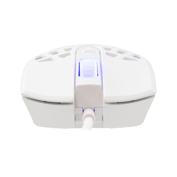 White Shark GM-5018W Caradoc fehér gamer egér