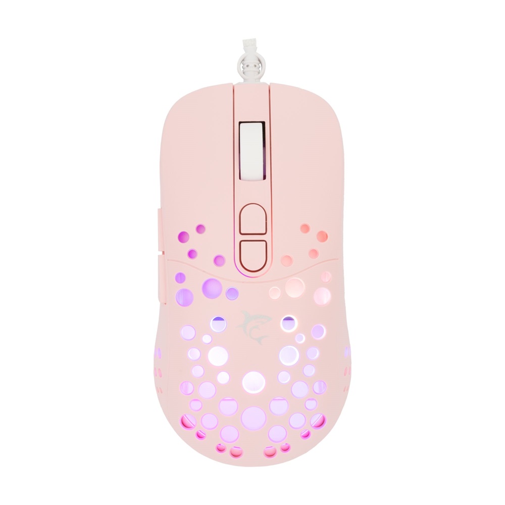 White Shark GM-9004P Tristan pink gamer egér