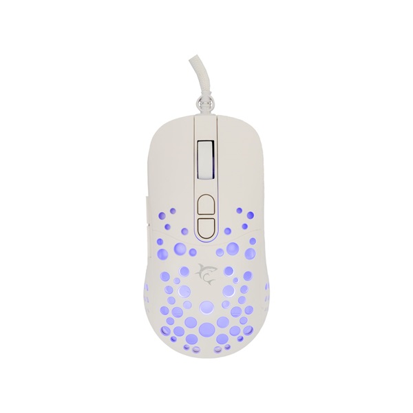 White Shark GM-9004W Tristan fehér gamer egér