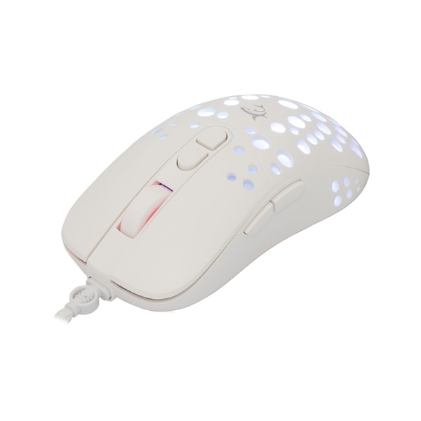 White Shark GM-9004W Tristan fehér gamer egér