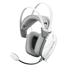 White Shark GOTTAN fehér gamer headset