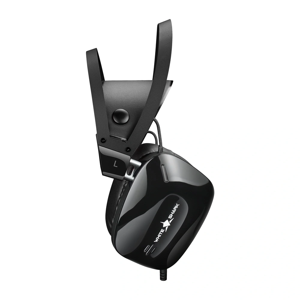 White Shark GOTTAN fekete gamer headset