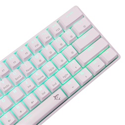 White Shark SHINOBI 2 GK-004213V2-W/R-HU HUN fehér mechanikus (red switch) gamer billentyűzet